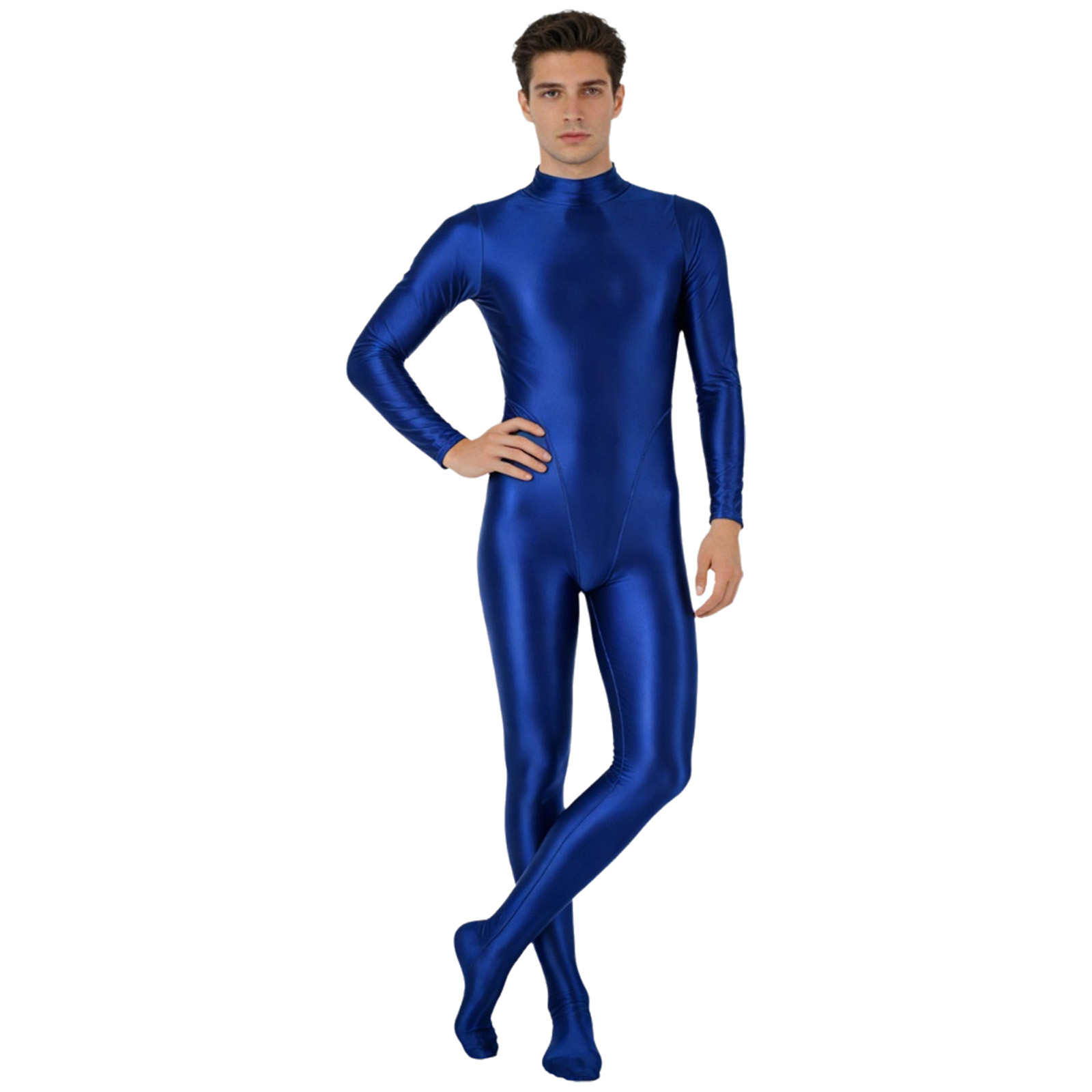 Wetsuit Men - بدلة سباحة رجالية لامعة قطعة واحدة