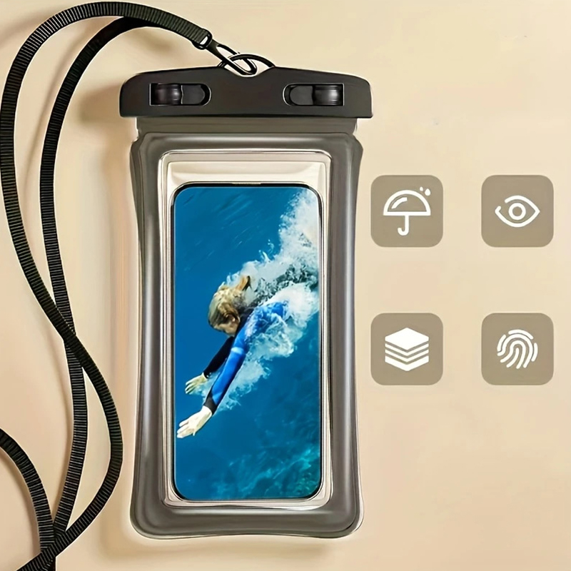 Dry Bag Waterproof - حافظة هاتف مقاومة للماء بتصميم شفاف
