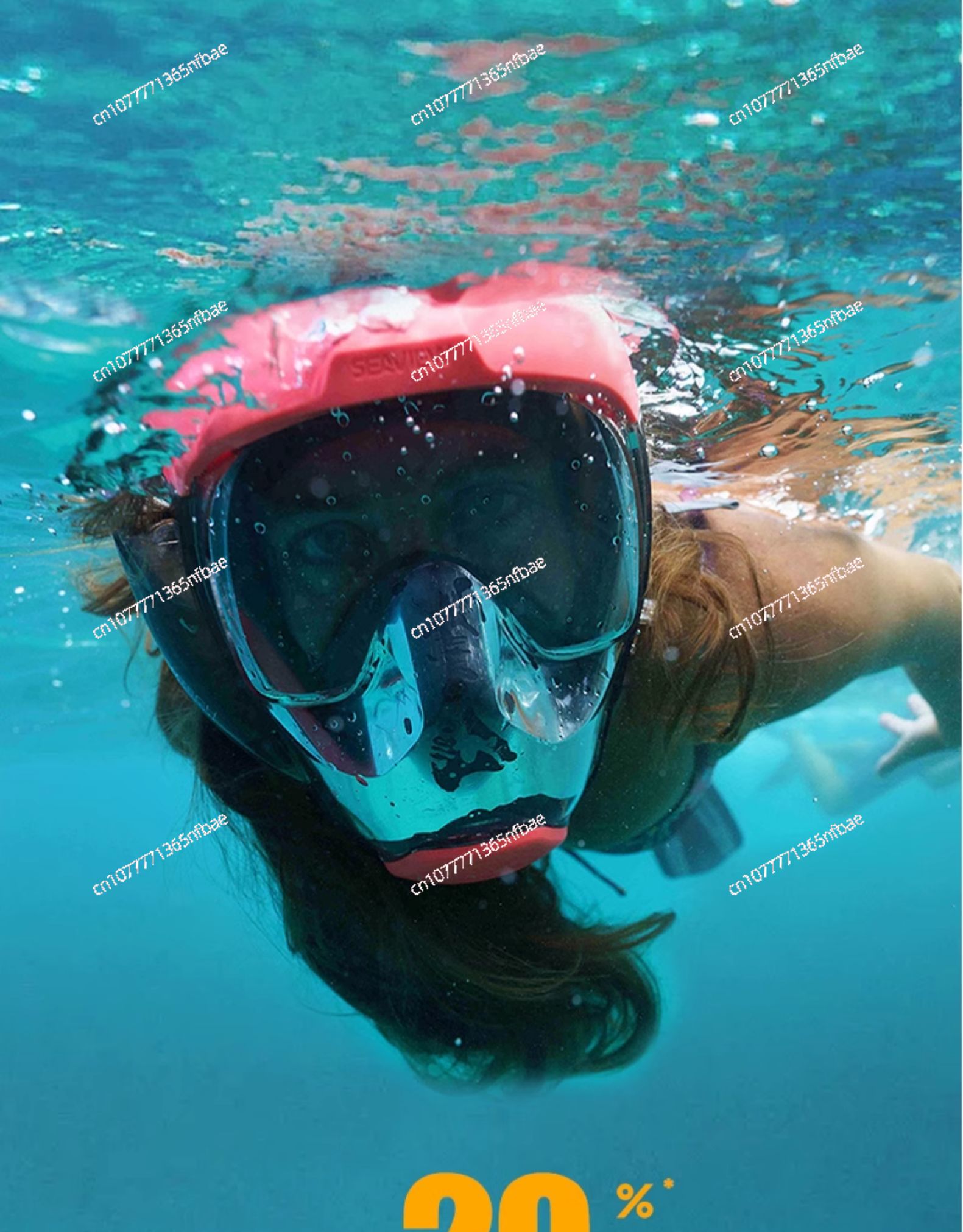 Diving Mask - قناع الغطس، نظارات الغوص للبالغين، قناع