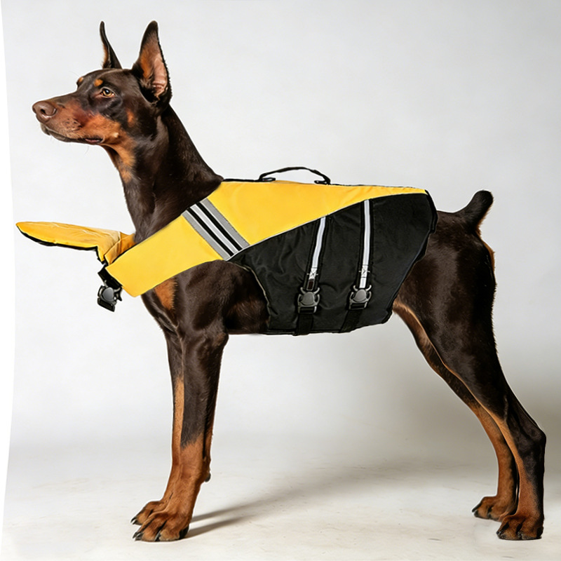 سترة نجاة للكلاب عالية الطفو،  - مراجعة Life Jacket وسعره