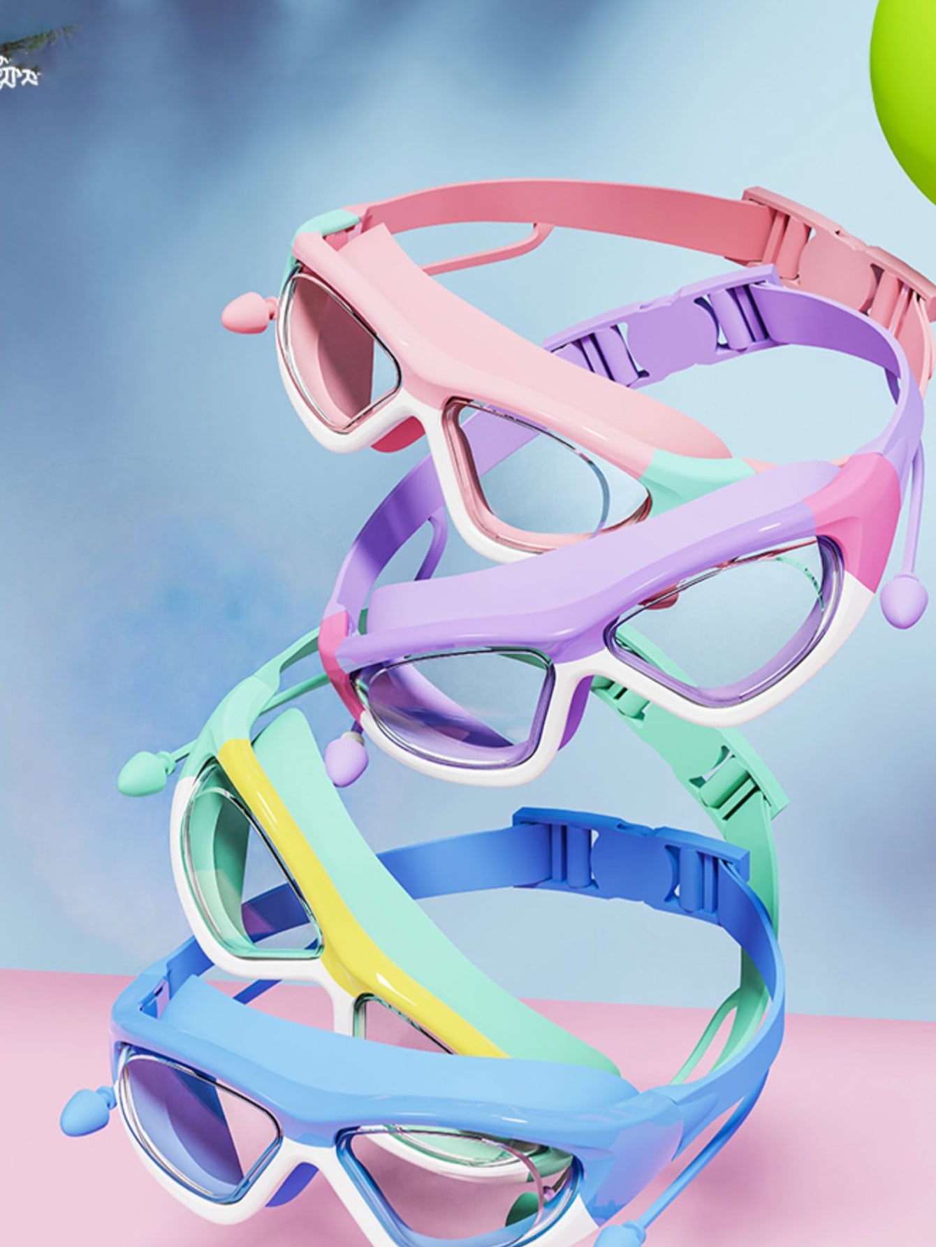 نظارات بإطار كبير للسباحة عالي - مراجعة Goggles Swim وسعره