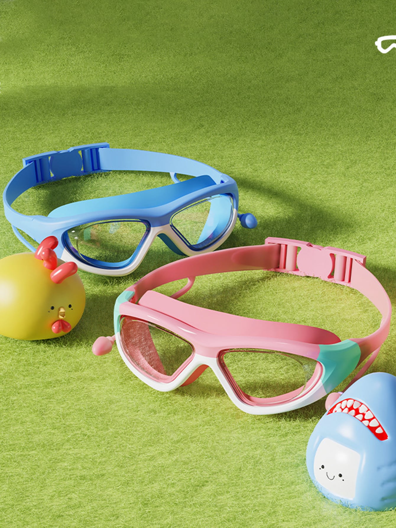 نظارات بإطار كبير للسباحة عالي - مراجعة Goggles Swim وسعره