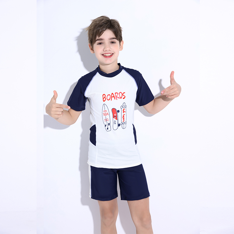 جديد الأولاد السباحة زي كبير ا - مراجعة Rash Guard وسعره