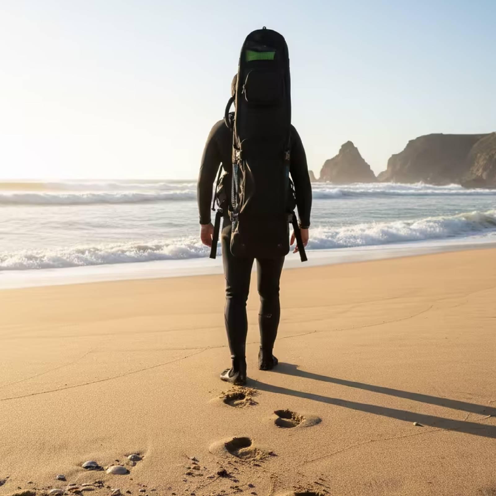حقيبة حمل معدات الغوص والسباحة - مراجعة Snorkeling Gear وسعره