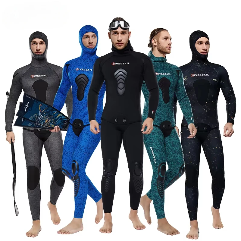 بدلة غطس من النيوبرين بسماكة 5 - مراجعة Wetsuit Men وسعره