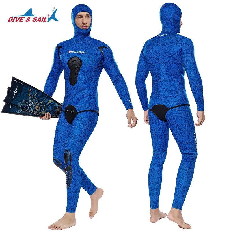 بدلة غطس من النيوبرين بسماكة 5 - مراجعة Wetsuit Men وسعره