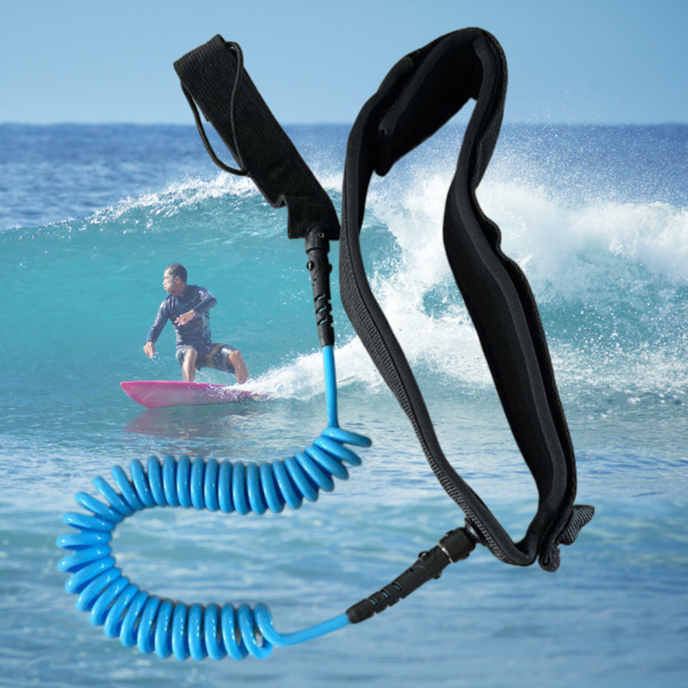 حزام خصر قابل للتعديل لألواح ا - مراجعة Surfboard Leash وسعره