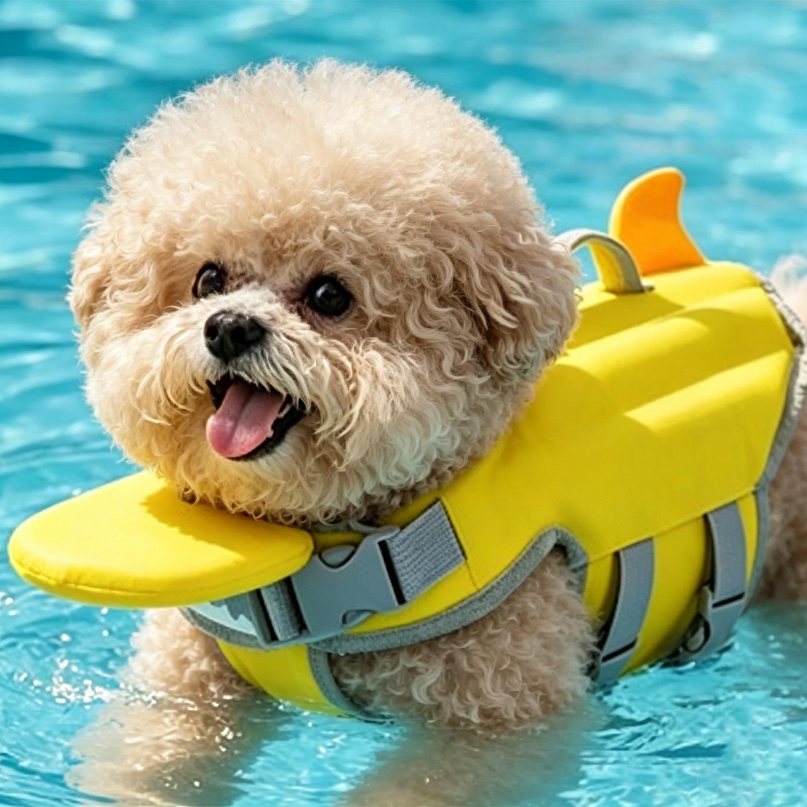 سترة نجاة للكلاب محمولة للصيف  - مراجعة Life Jacket وسعره