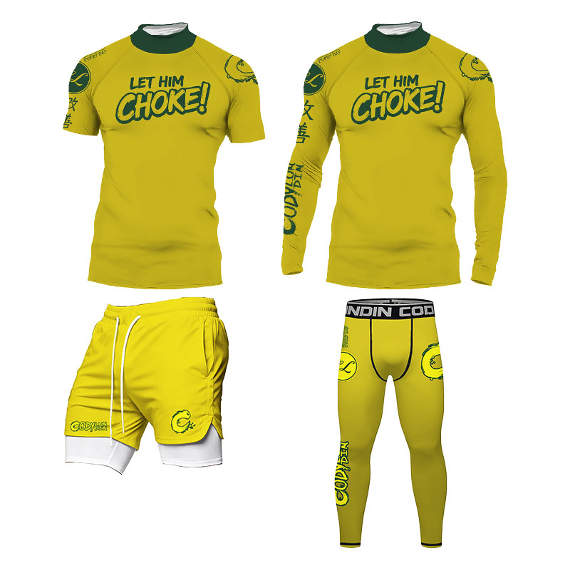 طقم راشغارد للرجال لرياضة الجي - مراجعة Rash Guard وسعره