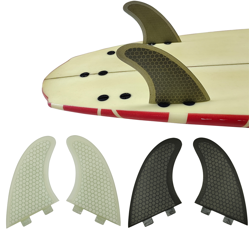 زعانف جانبية مزدوجة UPSURF FCS - مراجعة Surfboard Leash وسعره